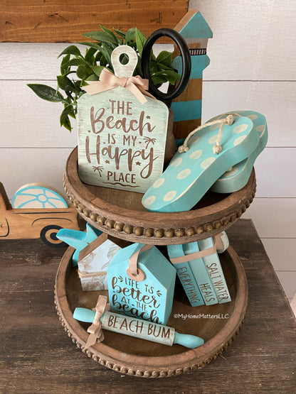 Tiered Tray Set | Beach
