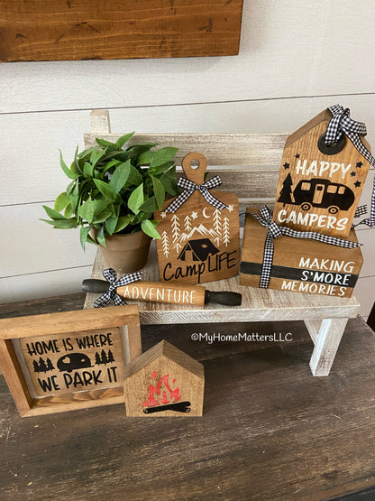 Finished Set | Camping Decor