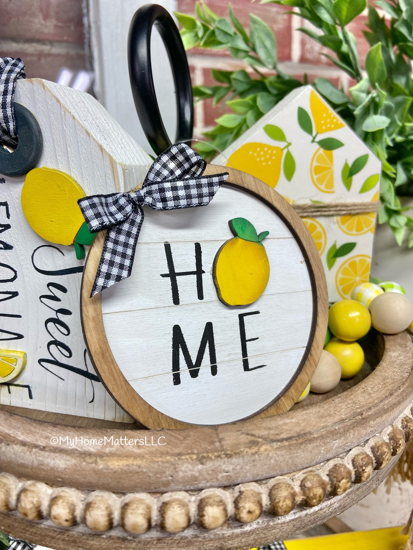 DIY Lemon Round - “Home”