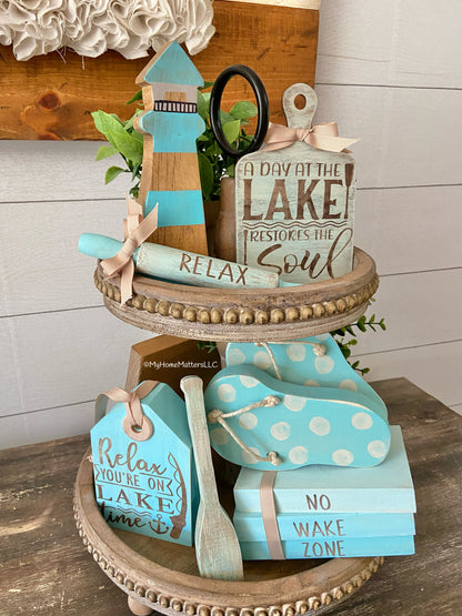 Tiered Tray Set | Lake