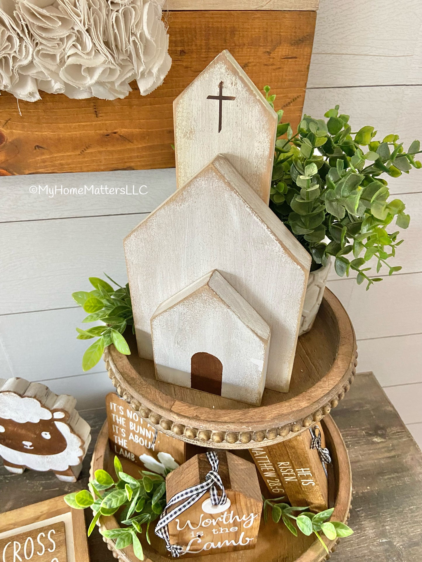 DIY Tiered Tray Set - Easter Lamb (Special Edition)