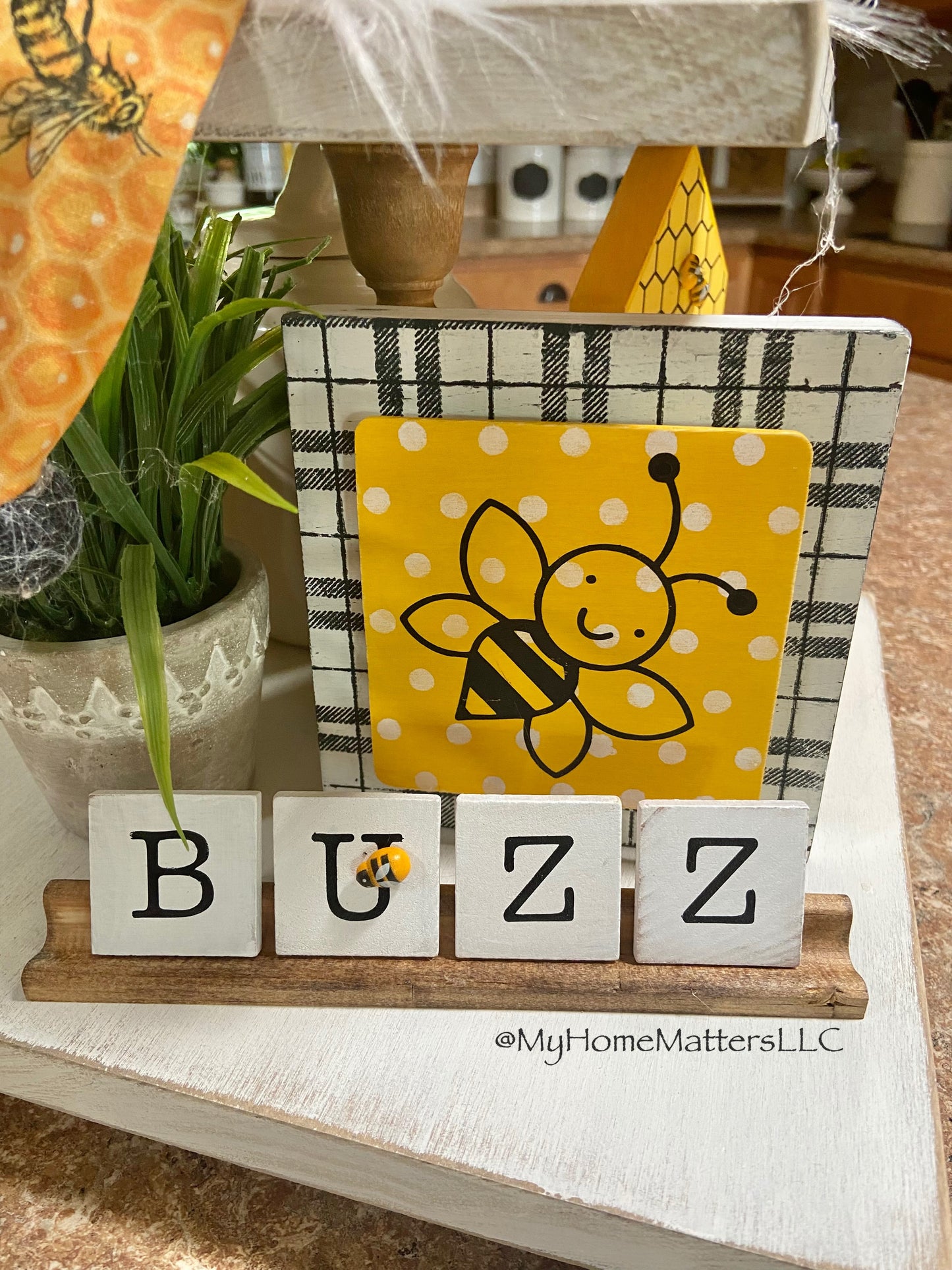 DIY Mini Letter Tiles - BUZZ Bee Tiles