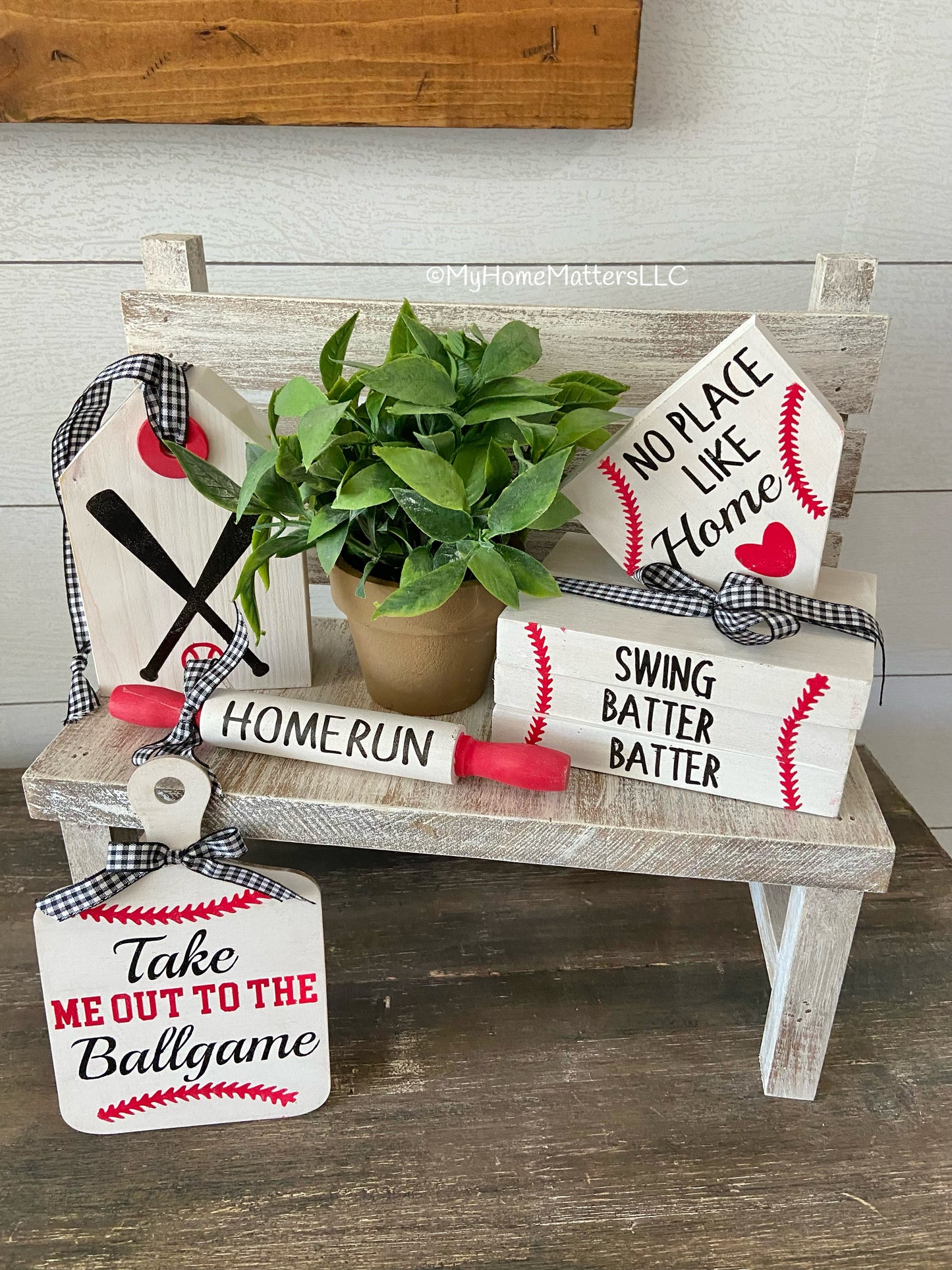 DIY Tiered Tray Set - Baseball Theme (Special Edition)