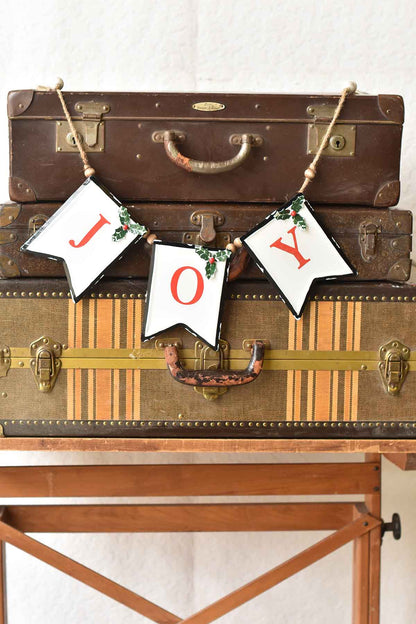 Metal JOY Garland