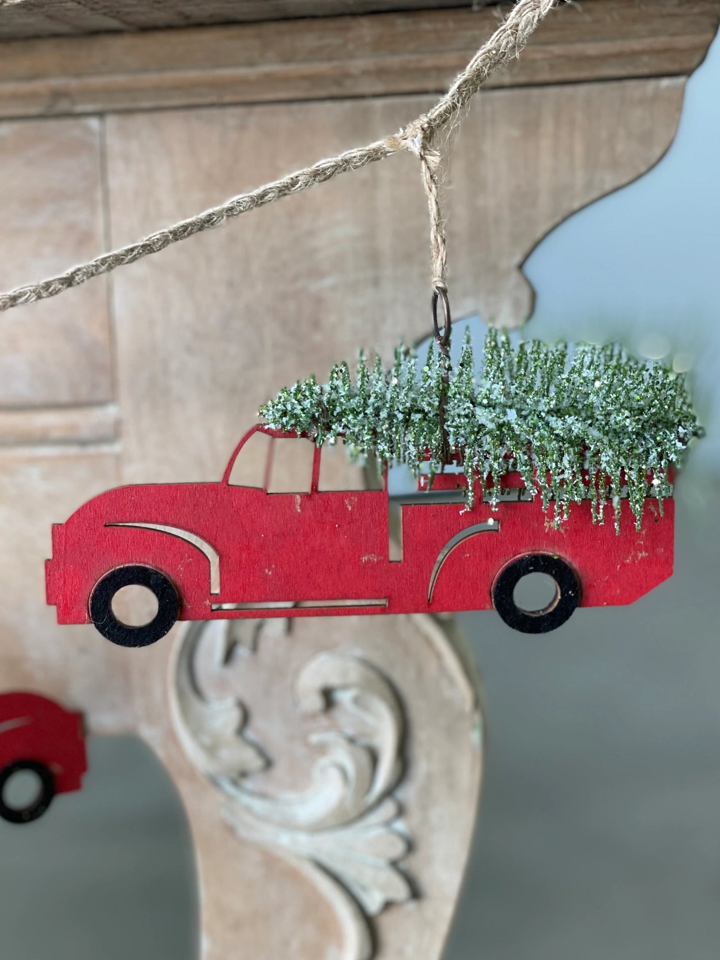 4' Christmas Tree Cargo Garland